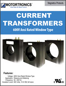 CT 600V ANSI Rated Current Transformers