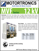MVF Series MV Contactor 12kV – 400A/630A/800A