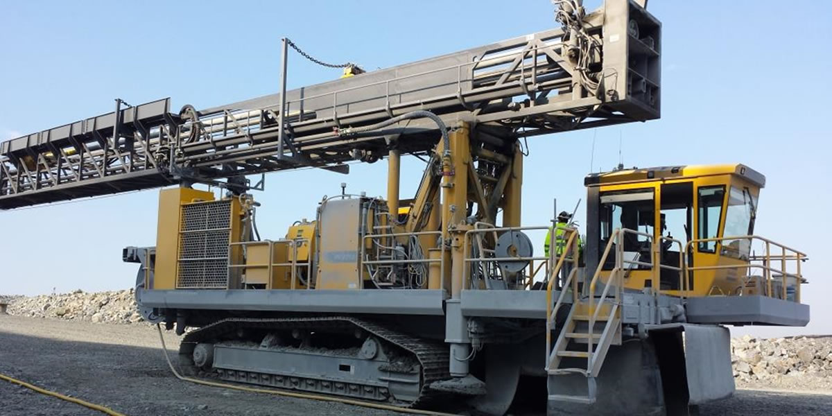 Blast Hole Drill — Mining